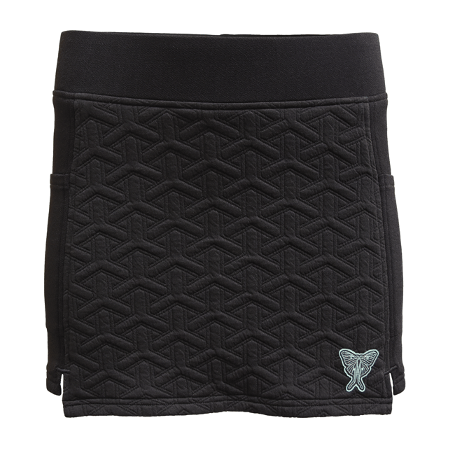 Quilted Lounge Skirt - Moonless Night