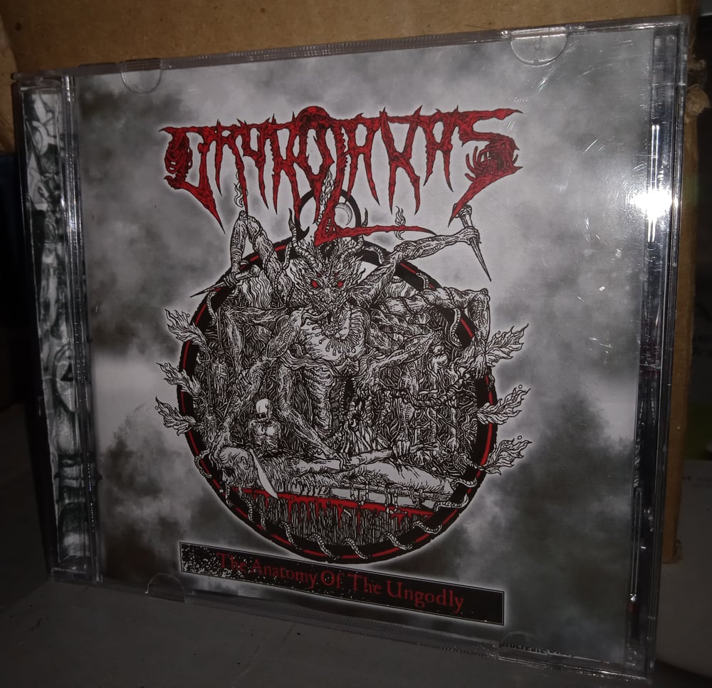 NUCLEAR CHRIST(US) "Twisted Idols For Nihilism"/VRYKOLAKAS(SG) "The Anatomy Of The Ungodly" Split CD