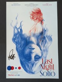 Image 1 of Last Night in Soho Michael Ajao Signed 12x8