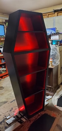 Image 5 of The Original 6FT Black LED COFFIN CASE