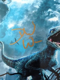 Image 4 of Jurassic World Dominion Cast Signed 12x8 Photo