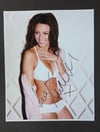 Michelle Keagen Sexy Underwear Signed photo