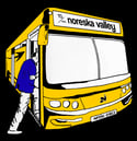 Camiseta Negra (BUS TO NRSK VALLEY)