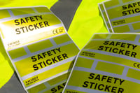 Image 1 of Safety Sticker - Large (set of 2)