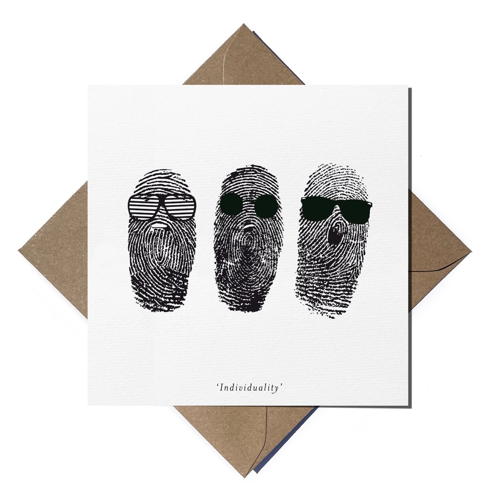 Individuality (Greeting Card)