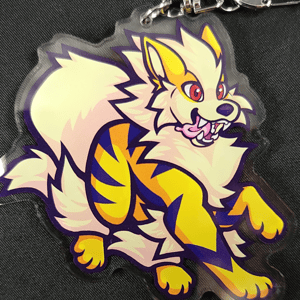 Arcanine Double-sided charm