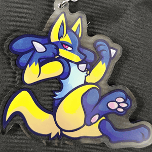 Lucario Double-sided Charm