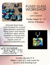Fused Glass Pendant Workshop 