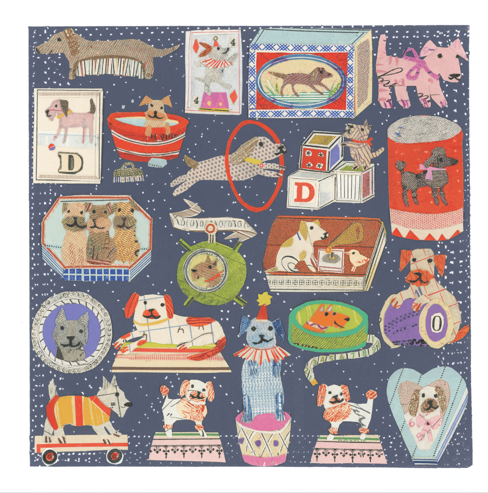 Image of "D" Is for Dog ... GICLEE PRINT