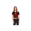 Ladies Emoji Sexy as Fuck Crop Top