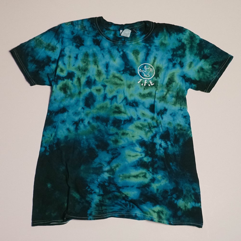 TFE 'Blue/Green' Tie-Dye Shirt | The Flying Elbow