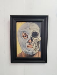 Image 2 of El Santo Painting 