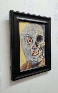 Image 3 of El Santo Painting 