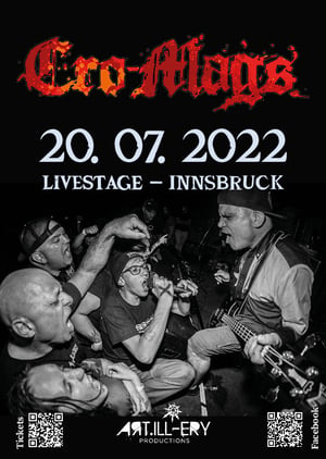 Image of CRO-MAGS // + support //