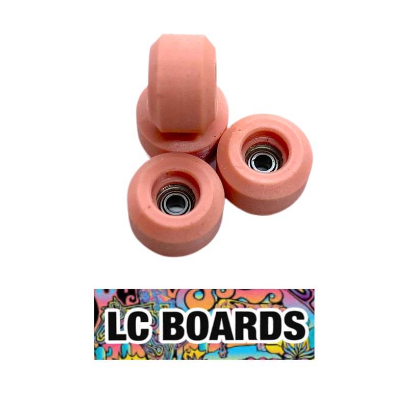LC BOARDS FINGERBOARD URETHANE STREET WHEELS Black LC Boards Fingerboards