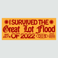 Red/Orange Great Lot Flood