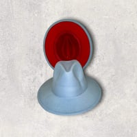 BABY BLUE RED BOTTOM