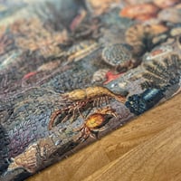 Image 5 of 1000 Piece Jigsaw Puzzle Featuring Vintage Marine Art and Biology Facts