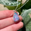 Australian opal necklace
