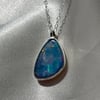 Australian opal necklace