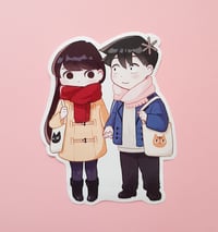 Image 2 of Komi and Tadano Sticker