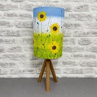 Image 2 of 'Sunflowers' lampshade 