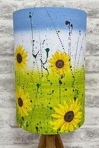 Image 3 of 'Sunflowers' lampshade 