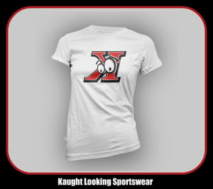 Image of Kaught Looking Backwards "K" Logo (Women) "Home Jersey"