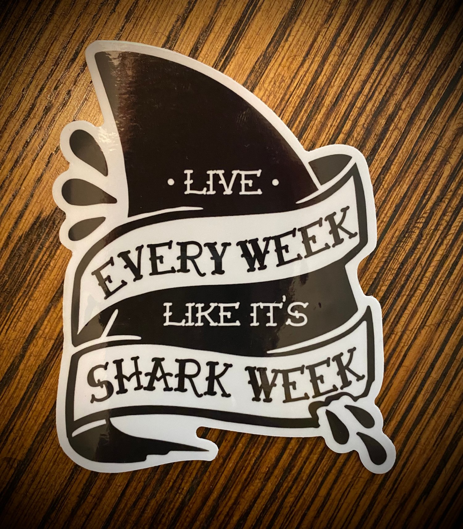 “Shark Week” Vinyl Sticker