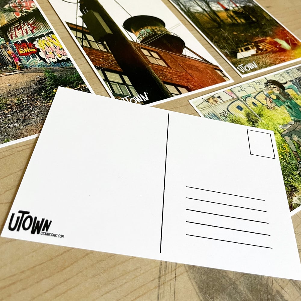 Utown postcards