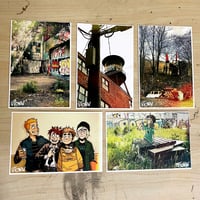 Image 2 of Utown postcards