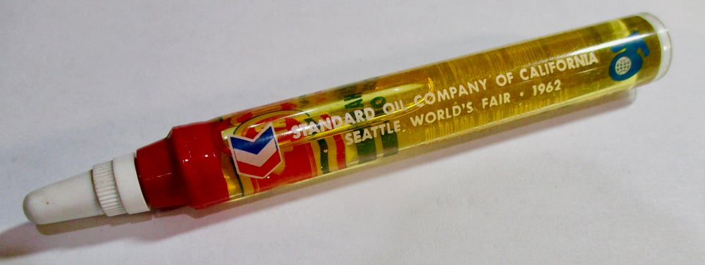 CENTURY 21 STANDARD OIL GIVEAWAY TUBE OF HOUSEHOLD OIL