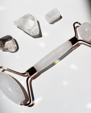 Clear Quartz Facial Roller