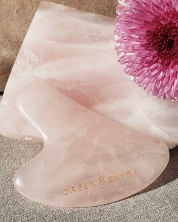 Rose Quartz Gua Sha Facial Tool