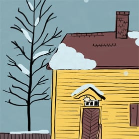 Miksch House Winter (Winston-Salem)