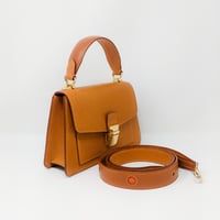 Image 4 of BARLY - TABAC W/ SHOULDER STRAP