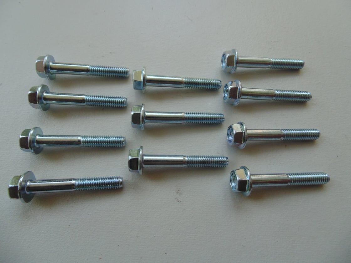 Image of 1990-2005 Miata 1.6L or 1.8L - Valve Cover Bolts - Chrome - NEW