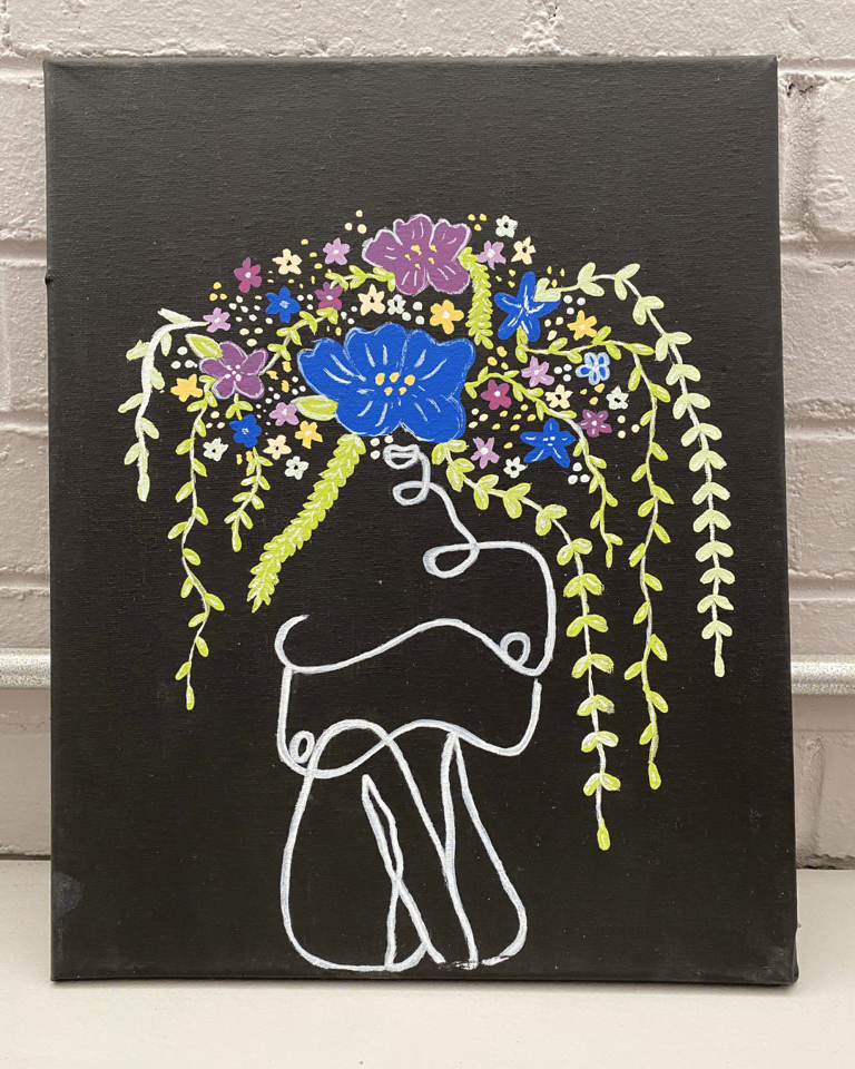 Human Growth 2-- Acrylic on Canvas