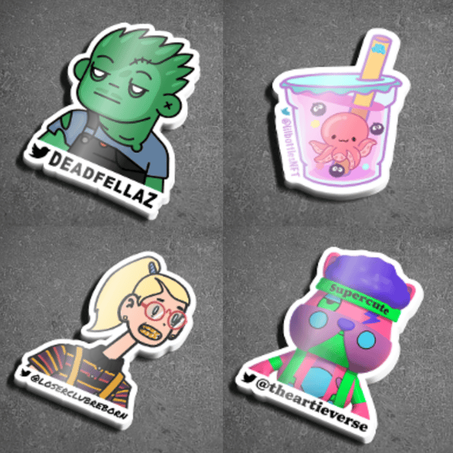 Custom NFT Stickers