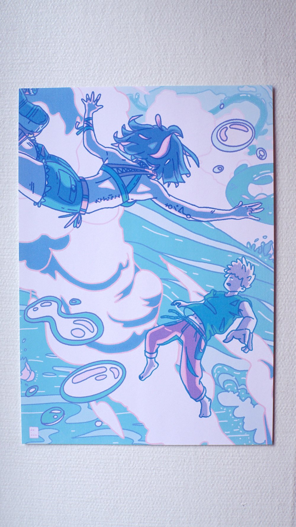 Image of « i’m falling - you’re Flying » - Print