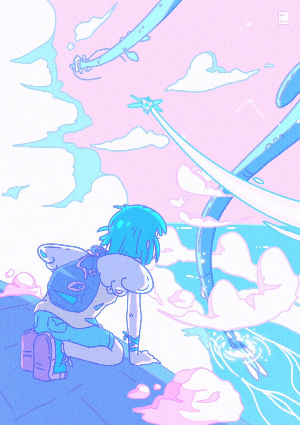 Image of « i need To Fly » - Print