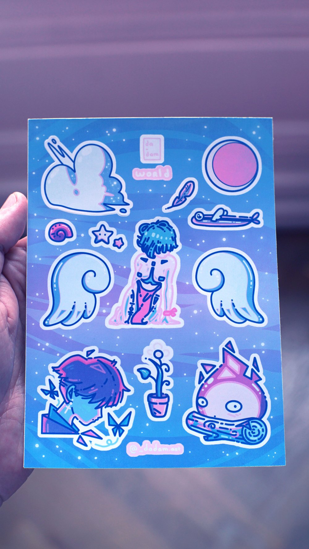Image of Stickers sheet edition #01