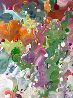 Image of Ludere iris II - 183x91cm