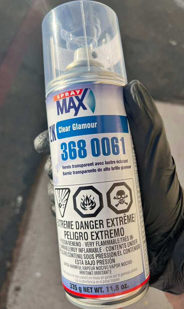 Spraymax 3680061 SprayMax 2K Clear Coat