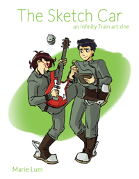 Image 3 of Infinity Train Art Zine