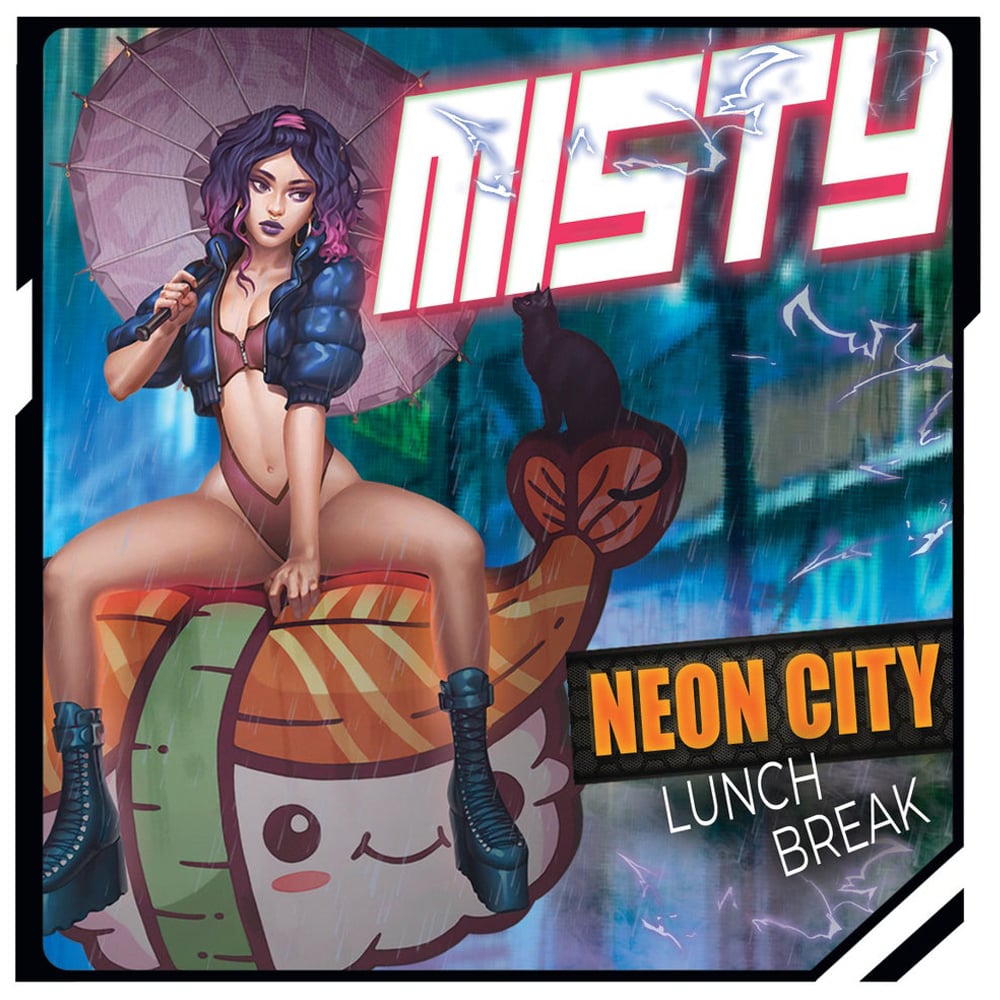 Image of Misty: Neon City lunch break