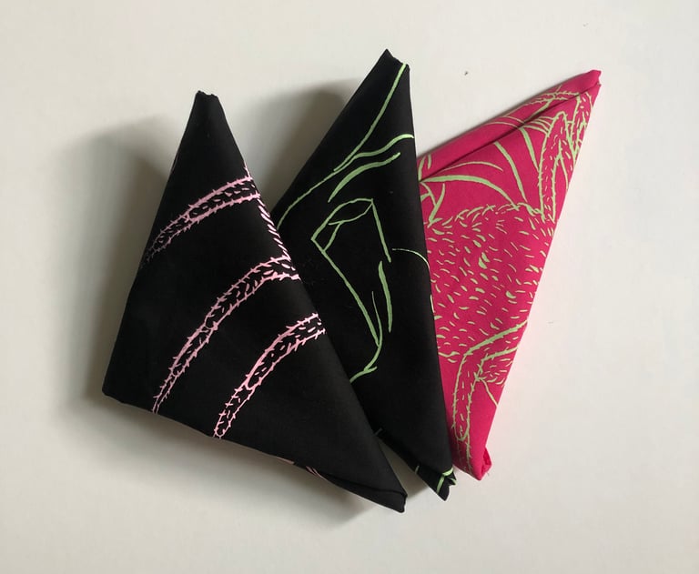 Screenprinted Hankies Image 3