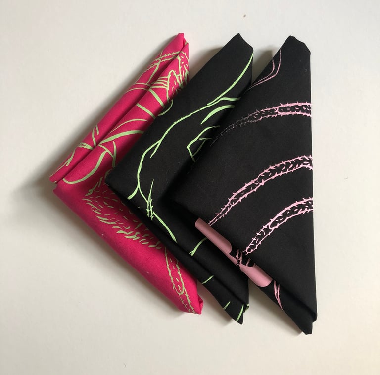 Screenprinted Hankies Image 4