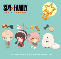 Image 2 of Spy x Family Charms