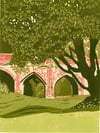 Bridge at Hedingham Castle
